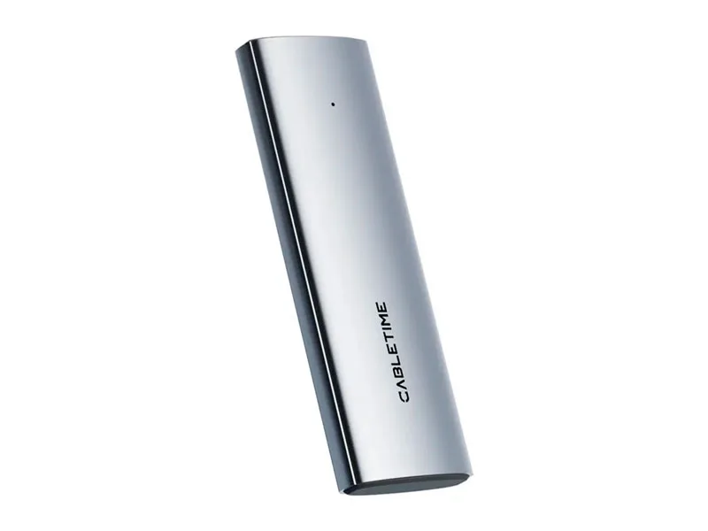 Case CABLETIME CB32G para SSD M.2 Sata SSD NVMe PCle USB-C