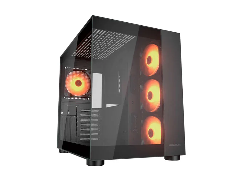 Case Cougar FV150 RGB Mid-Tower Vidrio Templado Black