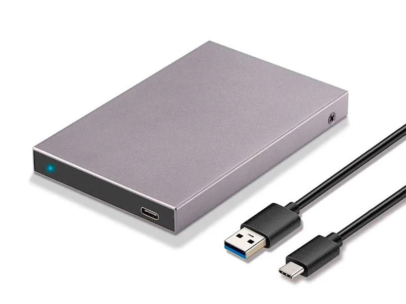 Case SSK HEC600 para SSD Disco duro HDD SATA 2.5