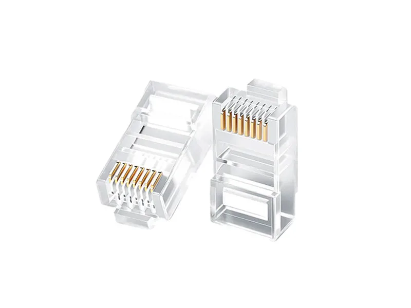 Conector de Red CABLETIME CN6UX RJ-45 CAT-6 1000Mbps bolsa x 100 uds