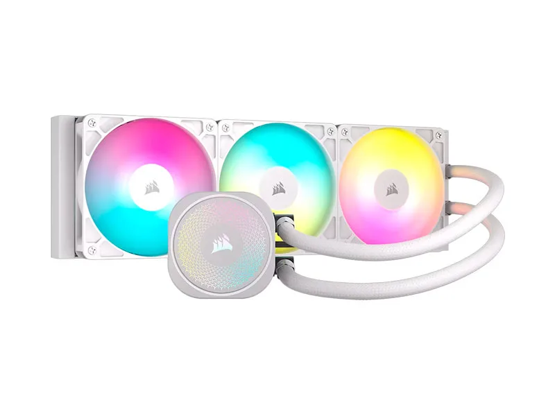 Cooler Case Corsair NAUTILUS 360 RS ARGB Airflow 120mm  3 en 1 White