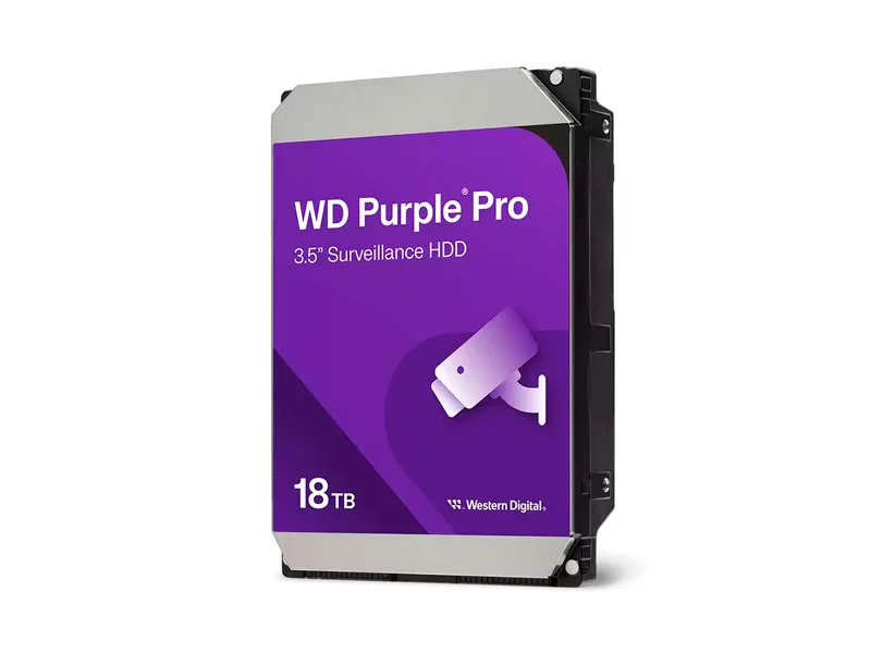 Disco Duro de 18TB Interno Western Digital Purple PRO SATA 3.5