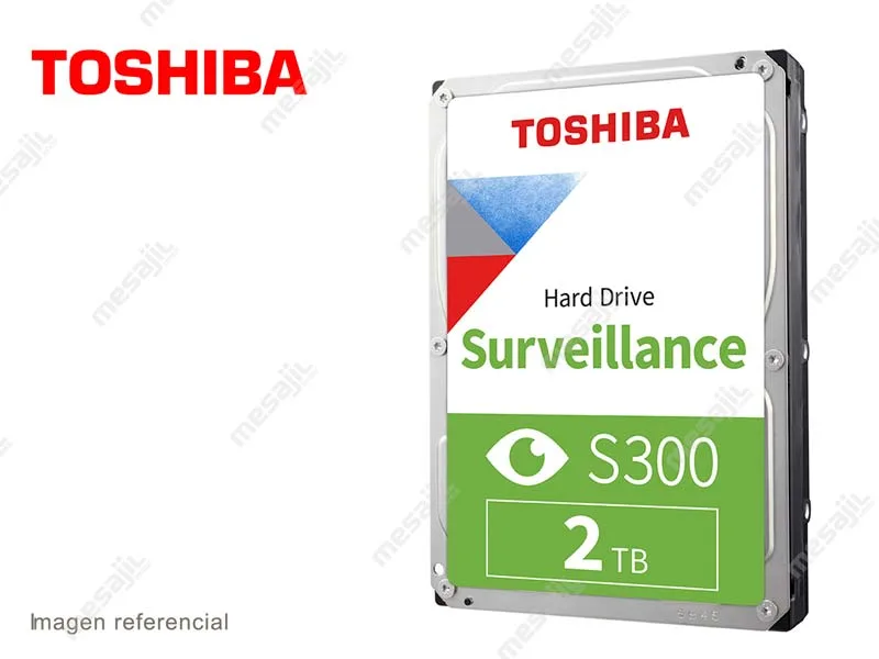 Disco Duro de 2TB Interno Toshiba S300 Surveillance 3.5" Vigilancia