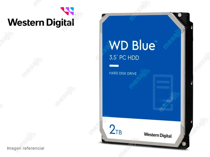 Disco Duro de 2TB Interno Western Digital Blue SATA 3.5