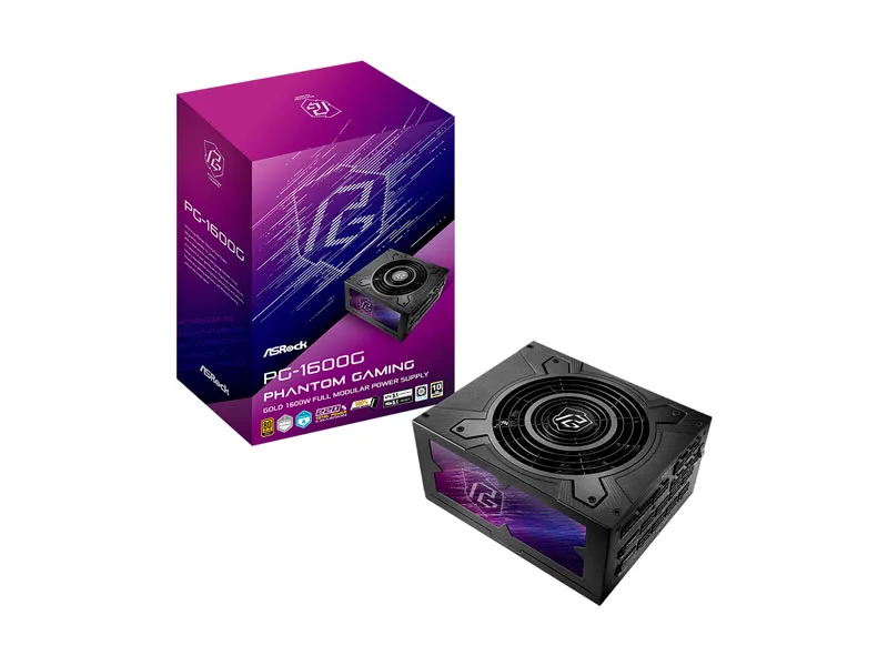 Fuente ASRock PG-1600G 1600W ATX 80 Plus Gold