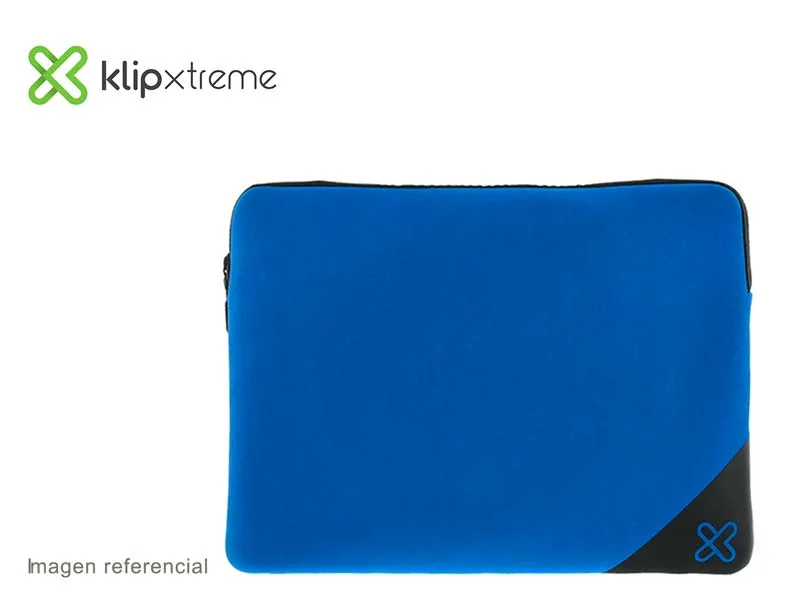 Funda Klip Xtreme Sleeve para Laptop 15.6" Blue (KNS-120BL)