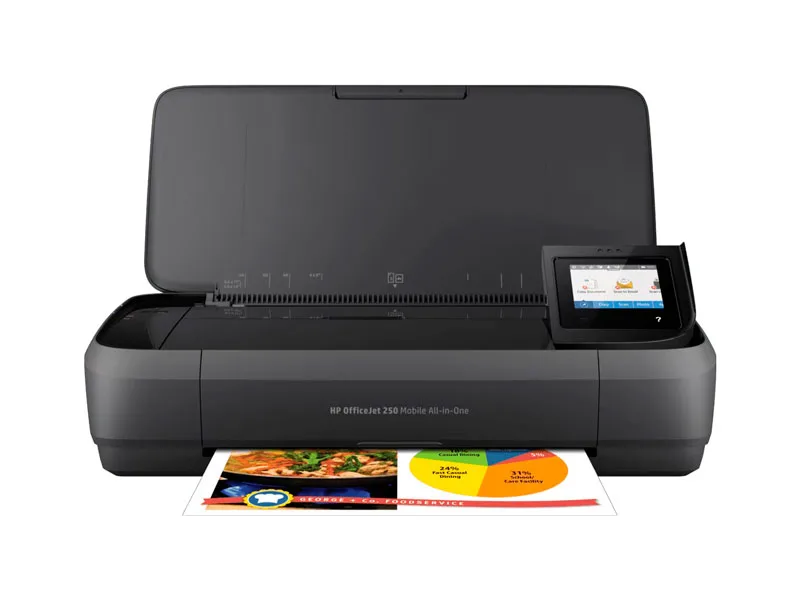 Impresora Multifuncional HP OfficeJet 250 Mobile Wi-Fi Portatil
