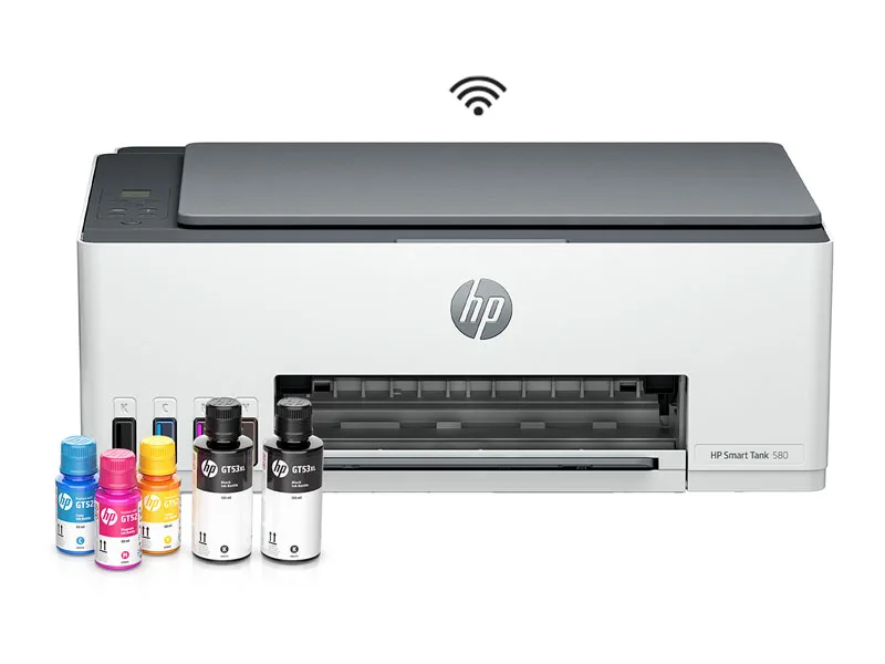 Impresora Multifuncional HP Smart Tank 580 WiFi USB