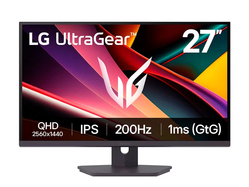 Monitor Gaming LG 27 UltraGear 27G610A-B 27" QHD 1ms 200Hz DP HDMIx2