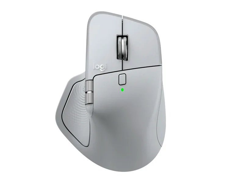 Mouse Logitech MX MASTER 4 USB-C Wireless Bluetooth 8K Pale Grey