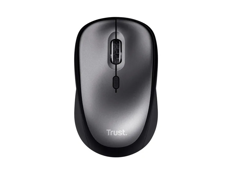 Mouse Trust YVI Silencioso Wireless Black
