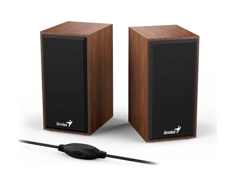 Parlante Genius SP-HF180 6W USB Power Wood