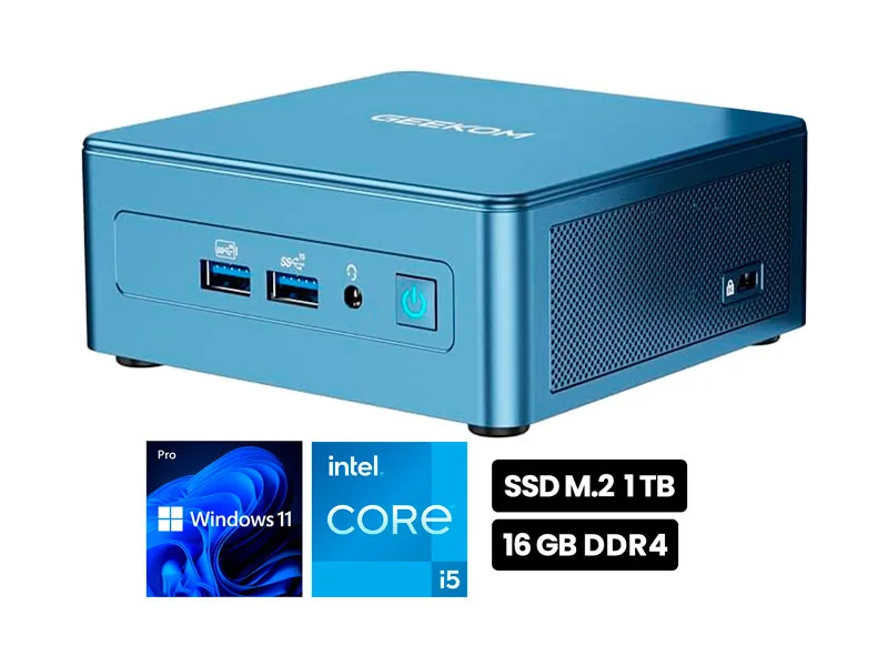 PC mini GEEKOM IT13 Core i5-13600H 16GB SSD1TB W11Pro