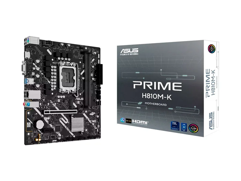 Placa ASUS Prime H810M-K Intel LGA1851 DDR5/HDMI/VGA