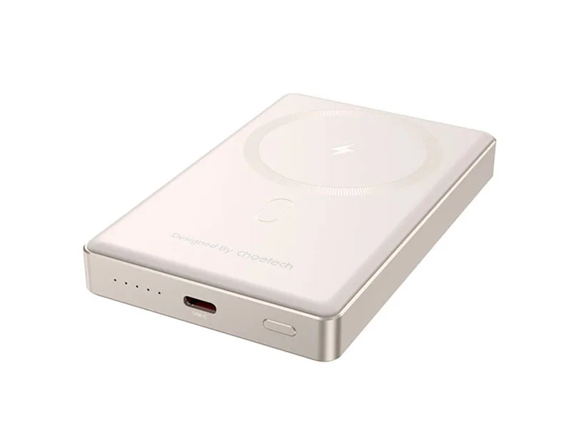 Power Bank CHOETECH B739-CCCWH 10000mAh Magnético USB-C 20W MagSafe Blanco