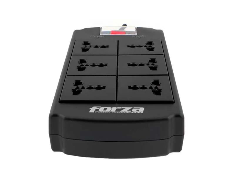 Supresor de Pico Forza FSP-06MN 6 Tomas 3mts de Cable