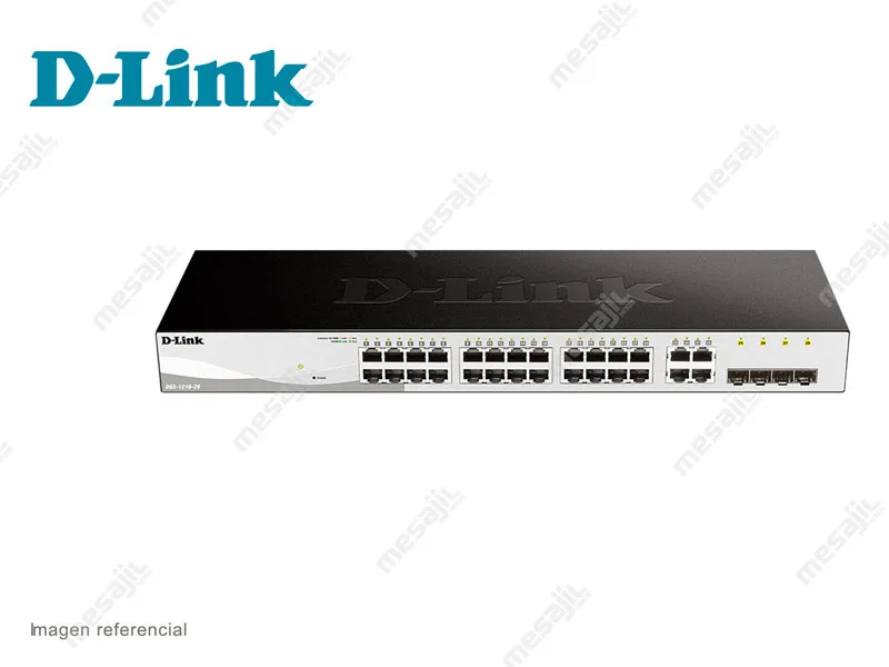 Switch D-Link DGS-1210-28P 24-Port Gigabit Smart Administrable/4port SFP/PoE