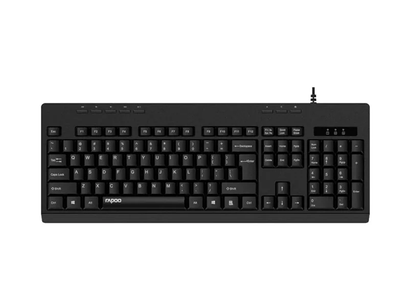 Teclado RAPOO NK2400 USB Black