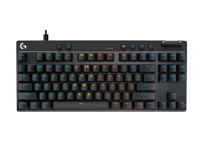 Teclados Gaming Logitech G PRO X TKL RAPID Black