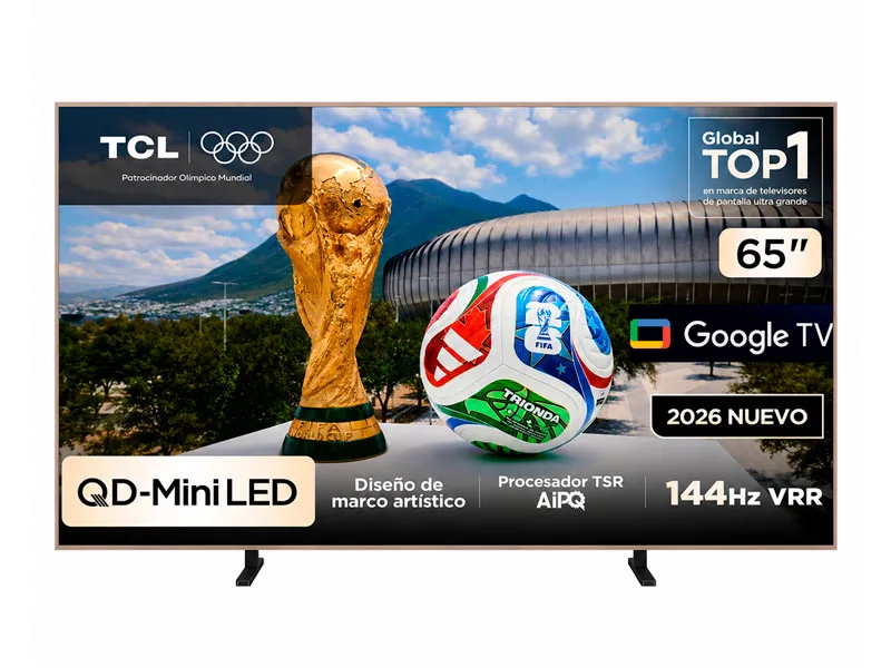Televisor TCL SMART TV ART 65" QD MINILED 4K UHD 65A400 PRO