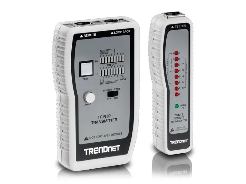 Testeador de Cable de Red TRENDnet TC-NT2