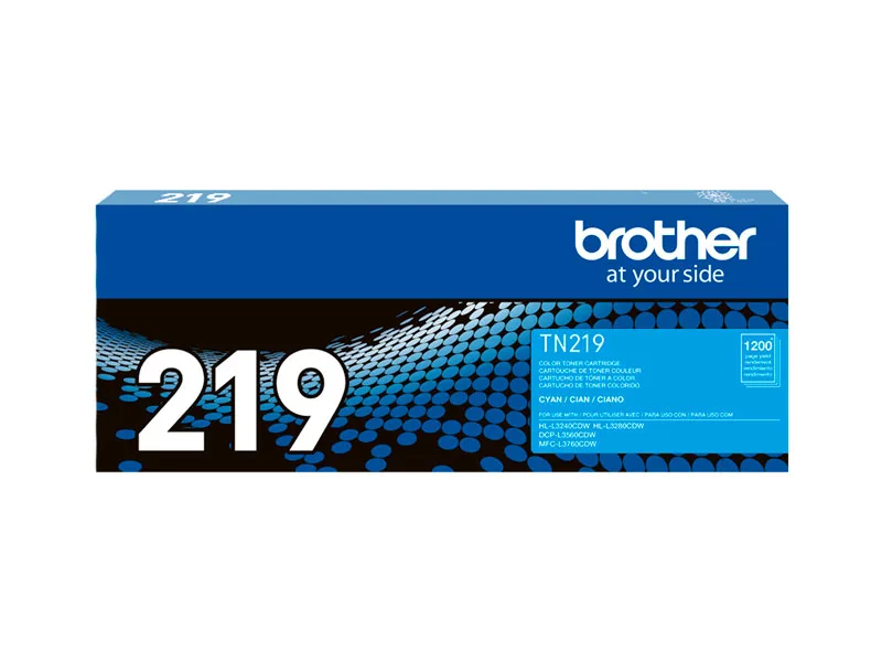 TONER BROTHER TN-219C Cian P/L3560/L3760/L3280 1200KPG