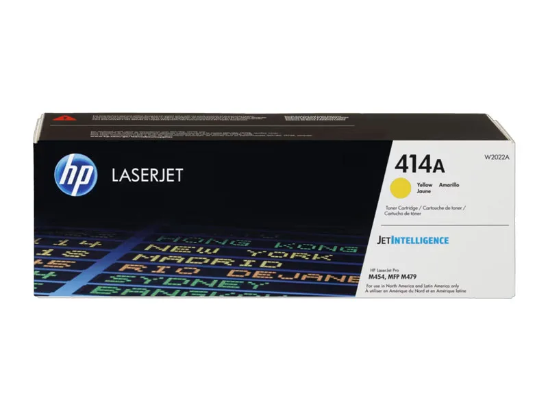 Toner HP 414A W2022A Amarillo M454 M479 2100 pag