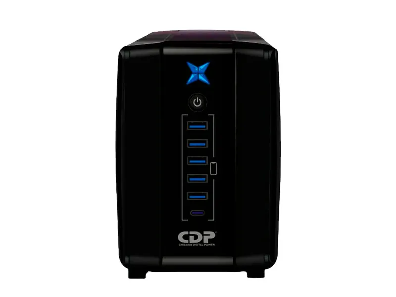 UPS CDP 1000VA (500w) R-UPR1008i Interactivo 5-USB3.0