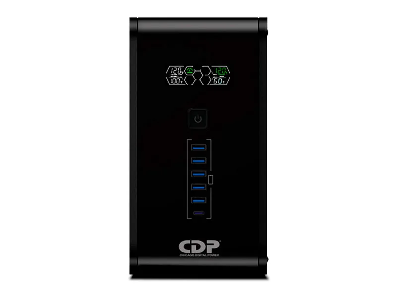 UPS CDP 1500VA (900W) R-SMART 1510i Interactivo 220V  Negro