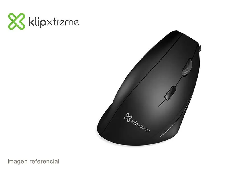 Mouse Klip Xtreme Ergonomic Krest Black KMO-505