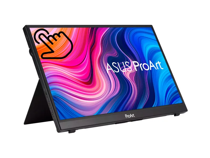 Monitor 14 ASUS Portatil Profesional ProArt PA148CTV FHD/IPS/tactil/5ms/60hz